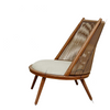 Balcony Leisure Chair Rattan Chair Modern Simple Living Room Sofa Chair Courtyard Single Rattan Lazy Chair Outdoor Balcony Table Chair