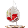 Hanging Chair Bedroom Swing Cradle Chair Cradle Lounge Chair Balcony Rocking Chair White Single Rattan Extra Large Without Armrest