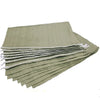 6*10 Pack Woven Bag Move Thickened Snake Skin Bag Construction Garbage Bag Move Express Packing Plastic Bag Gray 80cm * 120cm