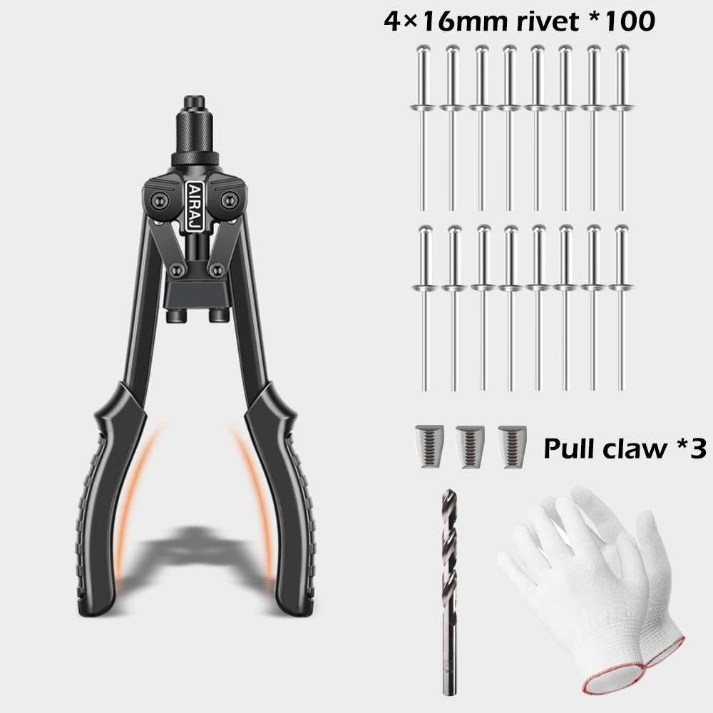 Heavy Duty Hand Riveter Long Handle Labor-Saving Rivet Tools; ECVV UAE ...