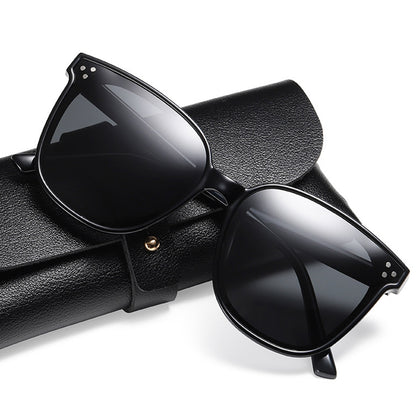 NALANDA Polarized Sunglasses for Women, Outdoor Sport Driving Black Sun Glasses, Classic Retro Designer Style Eye Wear, 100% UV Blocking