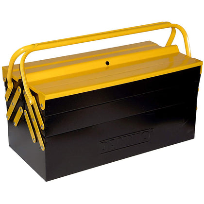 DANNIO 5-Tray Cantilever Steel Tool Box, Portable Tool Cabinet Tool Storage Organizer, (Large) | TB102-3
