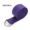 10Pcs Purple Yoga Straps Premium Athletic Stretch Band with Adjustable Metal D-Ring Buckle Loop for Yoga,Physical Therapy,Dance,Gym Workouts Exercise