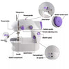 Sewing Machine Mini Manual Portable Assistant Household Electric Dual Speed Adjustment With Night Light Sew Needlework