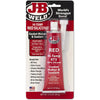 J-B Weld 31314 High Temperature RTV Silicone Gasket Maker and Sealant - Red - 3 oz.