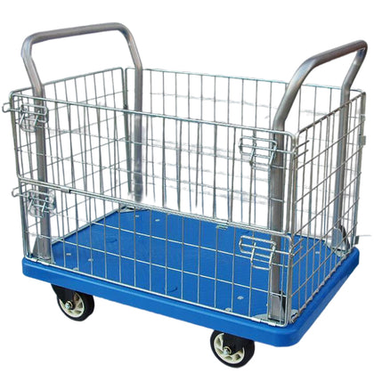 Silent Trolley, Grid Car, Flat Car, Plastic Car, Storage Car, Carrying Car, Tool Car, Supermarket Car