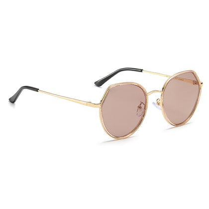 NALANDA Polarized Sunglasses for Women, Light Brown Outdoor Sport Driving Sun Glasses, Classic Retro Designer Style Eye Wear, 100% UV Blocking