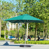 Center Pillar Umbrella Outdoor Sunshade Large Sun Umbrella Automatic Folding Garden Umbrella Bar Cafe Commercial Umbrella