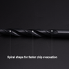 HSS Twist Drills DIN 338 (1-10mm), 19 Pieces Drill Bit Set Straight Shank, Metric Drilling Tool for Metal, Plastic and Aluminum