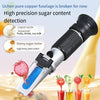 Honey Sugar Meter 58-90% Honey Baume Du Meter Sugar Meter Measuring Instrument Honey Concentration Refractometer