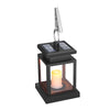 Solar Lamp Outdoor Courtyard Waterproof Outdoor Balcony Railing Decorative Landscape Lamp Household Outdoor Dining Table Lamp