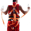 Construction Of Double Hanging Points And Double Hooks On The Back Of Five Point Rock Climbing Fire Fighting System For High Altitude Work Safety Belt