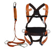 Construction Of Double Hanging Points And Double Hooks On The Back Of Five Point Rock Climbing Fire Fighting System For High Altitude Work Safety Belt