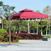 Outdoor Sunshade Umbrella Courtyard Umbrella Advertising Umbrella 3m Large Sun Umbrella Outdoor Beach Umbrella Roman Umbrella