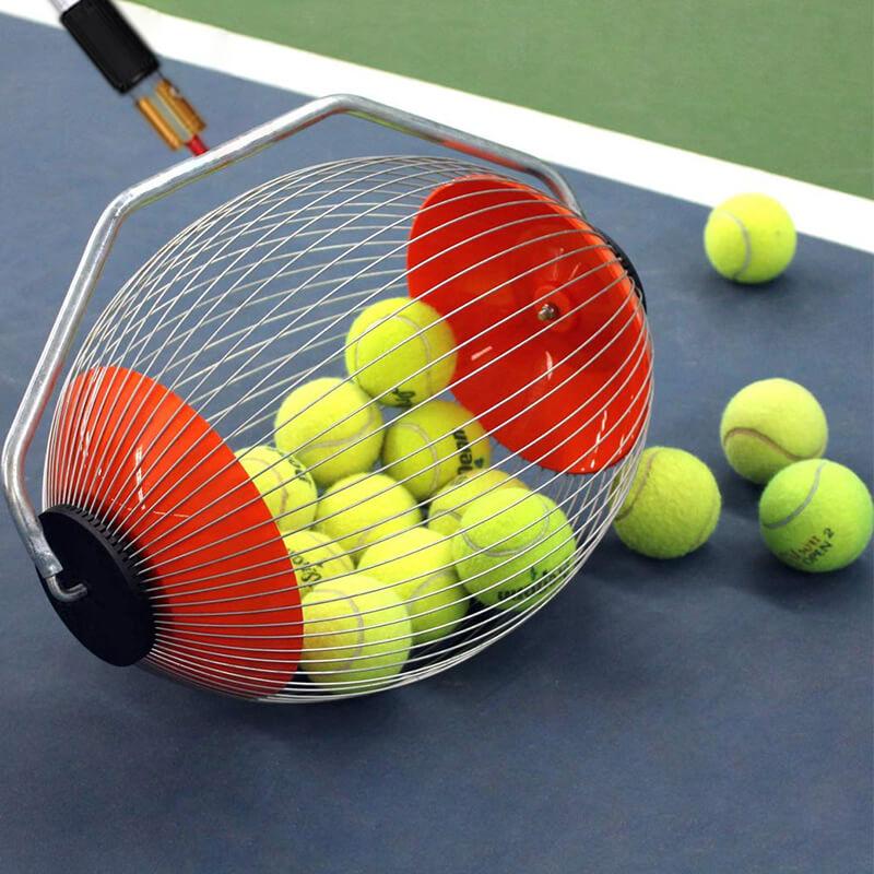 Rolling Ball Collector Ball Picker for Tennis or Nuts Golf Ball Retriever Retractable Putter Ball Grabber