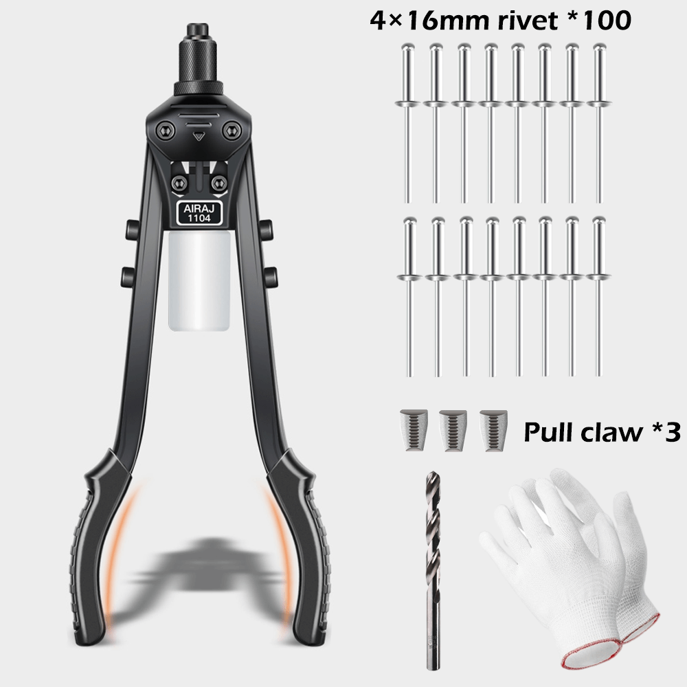 Heavy Duty Hand Riveter Long Handle Labor-Saving Rivet Tools; ECVV UAE ...