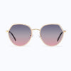 NALANDA Polarized Sunglasses for Women, Purple Outdoor Sport Driving Sun Glasses, Classic Retro Designer Style Eye Wear, 100% UV Blocking