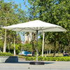 Center Pillar Umbrella Outdoor Sunshade Large Sun Umbrella Automatic Folding Garden Umbrella Bar Cafe Commercial Umbrella