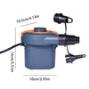 Electric Air Pump, Air Mattress Pump with 3in1 Nozzle Adapter