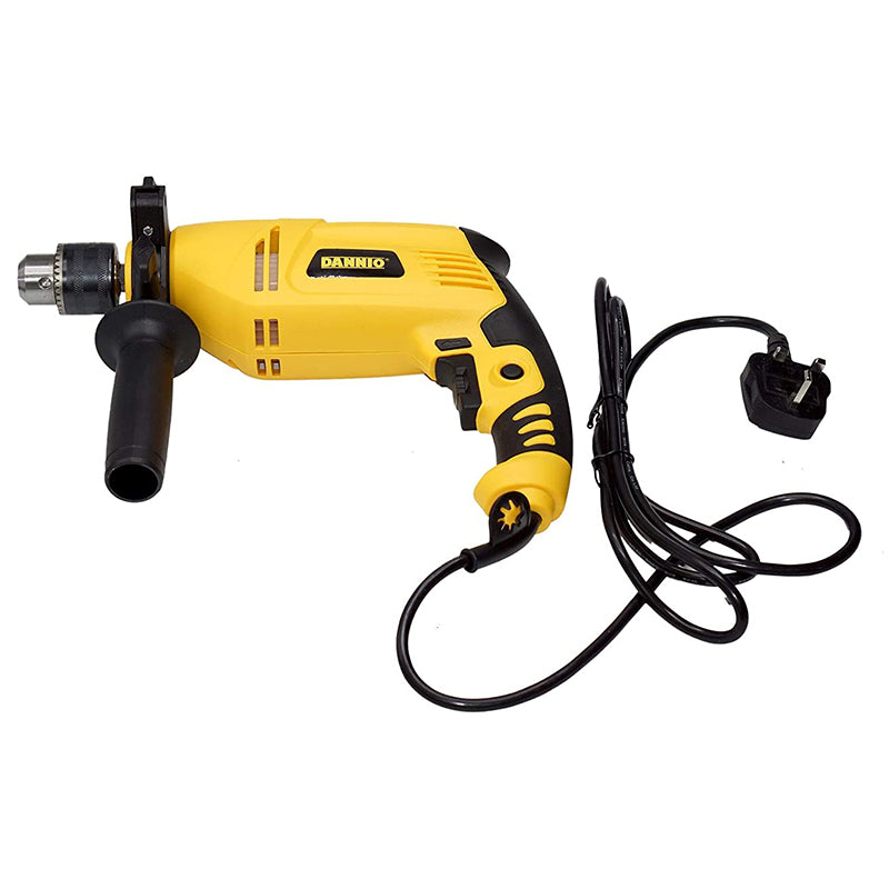 DANNIO Corded Drill 800 Watts, Electric Impact Drill 13mm Keychuck, 360°Rotating Handle Masnory Power Tools | DN-6018
