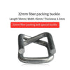 20 Pieces Steel Wire Back Buckle 32mm Flexible Fiber Belt Special Buckle Heavy Duty Buckle