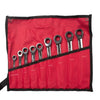 Open Ratchet Wrench Set Fixed Head Box Open Wrench Repair Tool Set Chrome Vanadium Steel 9 Piece Of A Set 8-19mm