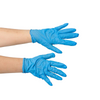 30 Pairs Free Size Dispensible Gloves Durable Nitrile Tear Resistant Blue Gloves
