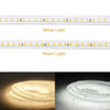 220V Waterproof LED Strip Light High Brightness 120LEDs/m For Home Decoration Kitchen Outdoor Garden LED Light With Switch