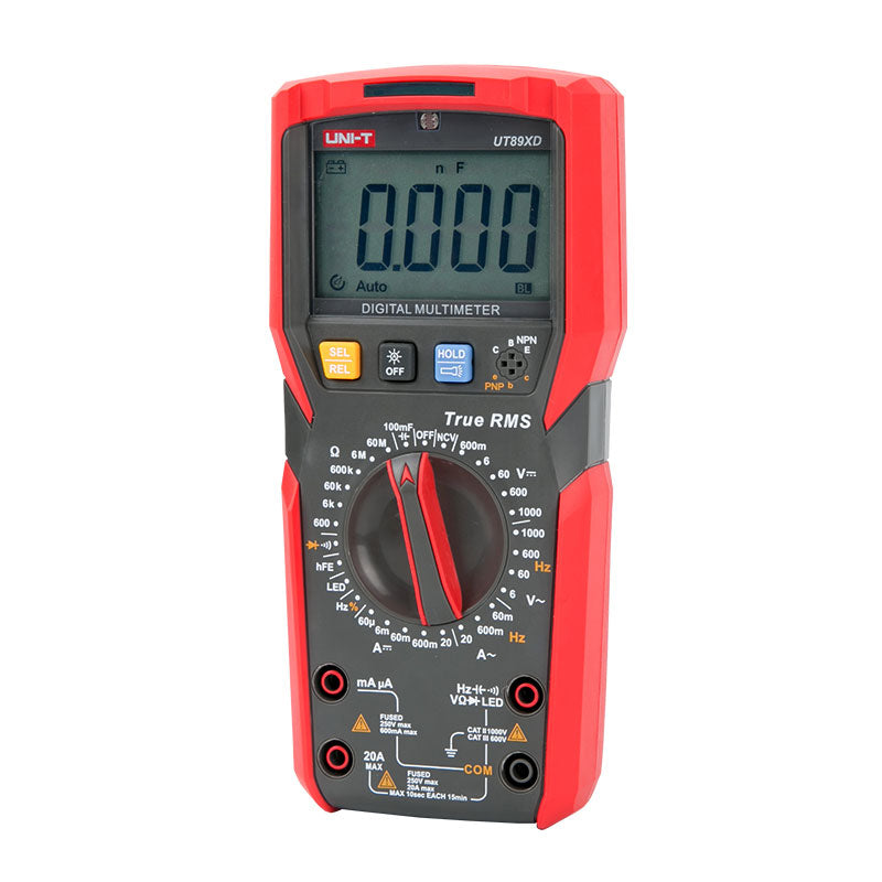 UNI-T Digital Multimeter LED Tester 1000V Voltage Electricians Measurement Tools UT89 High Accuracy Handheld Mini Universal Meter For Electricians