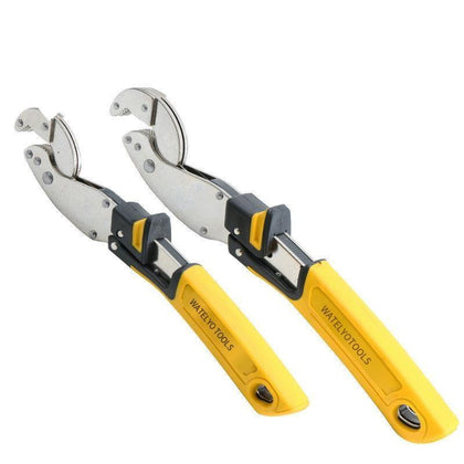 Two Piece Multi-functional Wrench Labor Saving Wrench Quick Wrench Pipe Wrench Universal Wrench Adjustable Wrench Repairing Water Pipe Faucet