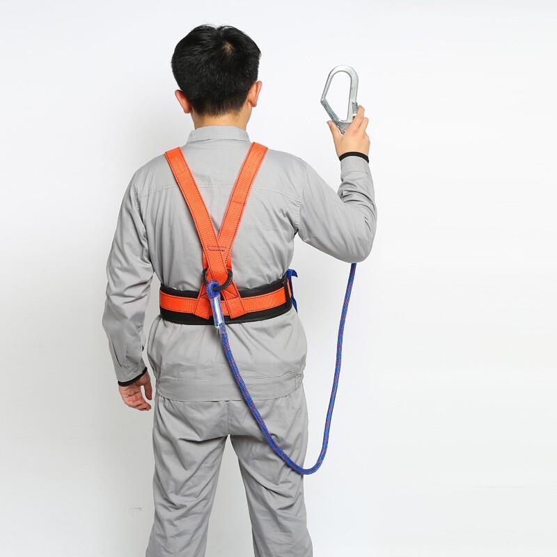 Safety Belt Aerial Work Safety Belt Anti Falling Safety Belt Double Back Construction Site Safety Belt Installation Air Conditioning Strap