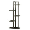 Balcony Outdoor Iron Art Solid Wood Storage Simple Flower Shelf Multi-layer Indoor Space Saving Ladder Landing Multi Meat Green Pineapple Flower Pot Shelf Bedroom Simple Modern Storage Shelf Six Layer White Shelf Blackboard