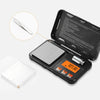 Digital Grams Pocket Scale Small Herb Mini Food Scale Jewelry Scale,200g by 0.01g,Backlit LCD, Stainless Steel,Black