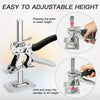 2PCS Furniture Jack Lifter with 4PCS Slider Kit, Hand Lifting Tool Jack and Moving Slider, Labor-Saving Arm and Furniture Move Roller Tools for Lifting Cabinet Sofa Table Tiles Refrigerator