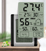 Digital Indoor Thermometer and Hygrometer with Temperature Humidity Gauge Monitor for Home, Office, Indoor Garden,Button Battery Included