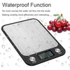Digital Kitchen Scale 0.1oz/1g High Accuracy Multifunction Food Scale, Electronic Stainless Steel Scale for Cooking Baking, Max 33lb/15kg