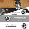 Multi-Function Wrench Socket Adaptive All-Fitting Multi Drill Attachment Universal Compatible with 3/8 Inch Drive Wrench