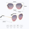 NALANDA Polarized Sunglasses for Women, Purple Outdoor Sport Driving Sun Glasses, Classic Retro Designer Style Eye Wear, 100% UV Blocking