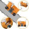 Chainsaw Chain Sharpening Jig with 3PCS Carbide Cutter Suitable for All Kinds Chain Saws (Chain Saws is Not Included)