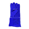 Electric Welding Gloves Electric Welding Gas Shielded Welding Gloves Welding High Temperature Resistant Fireproof Sweat Absorbing Real Cow Leather Heat Insulation Flame Retardant High Temperature Resistant Electric Welding Gloves