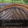 Balcony Table, Chair And Rattan Chair Three-piece Suit Outdoor Leisure Rattan Tea Table And Chair Single Teng Chair Tea Table Balcony Tea Table Rattan Chair