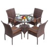 Balcony Table And Chair Rattan Chair Courtyard Modern Simple Garden Outdoor Table And Chair Leisure Rattan Chair Rattan Table And Chair