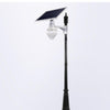 Solar Street Lamp 3m Pole Courtyard Lamp Outdoor Pole Project Street Lamp With Remote Control 3m 12w Silver