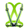 10 Pieces Safety Reflective Strap Sanitation Road Construction Reflective Vest Vehicle Safety Rescue Night Run Riding Vest