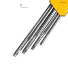 10 Pcs 9-piece Box Hexagon Wrench Set Extra Long Meter Pattern Star Shaped Hexagon Screw Driver Set With Middle Hole
