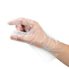 10 Bags Disposable Film Plastic CPE Thickened Gloves Household Cleaning Kitchen Dish-Washing Beauty Hand Transparent Gloves Average Size (100 Pieces / Bag)