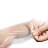 10 Bags Disposable Film Plastic CPE Thickened Gloves Household Cleaning Kitchen Dish-Washing Beauty Hand Transparent Gloves Average Size (100 Pieces / Bag)