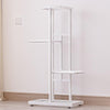 6 Pieces Flower Rack Living Room Flowerpot Rack Multi-layer Iron Balcony Outdoor Decoration Flower Rack Iron Living Room Nordic Hanging Rack Green Luo Rack Layer Rack Climbing Rattan Rack White H915