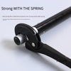 6 Pieces Upgraded Wrench Multi-function Double Head Manual Quick Large Open Ratchet Wrench With Spring Multi-function Wrench 8-42 mm