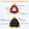 Safety Triangle Multifunctional Emergency Triangles Lights for Vehicle Breakdowns